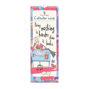 Born to Shop Slim Calendar 2026