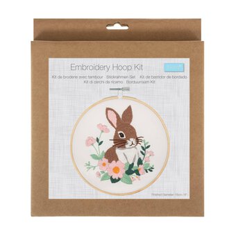 Trimits Rabbit Embroidery Hoop Kit