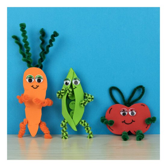 Orange EVA Foam Sheet 45cm x 30cm image number 2