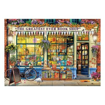 Eurographics Greatest Bookstore Jigsaw Puzzle 1000 Pieces image number 2