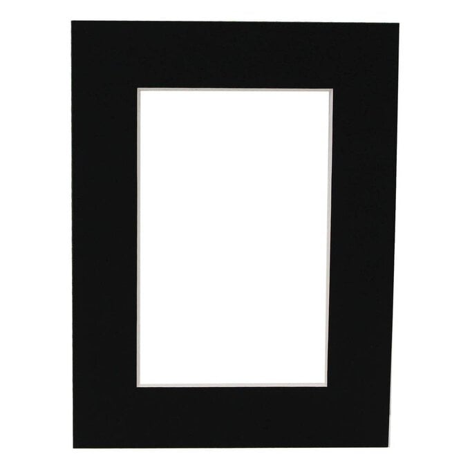 Poster Black Single Aperture Mount 8 x 6 Inches image number 1