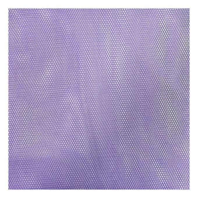 Violet Nylon Dress Net Fabric by the Metre image number 1