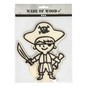 Decorate Your Own Pirate Wooden Shape image number 1