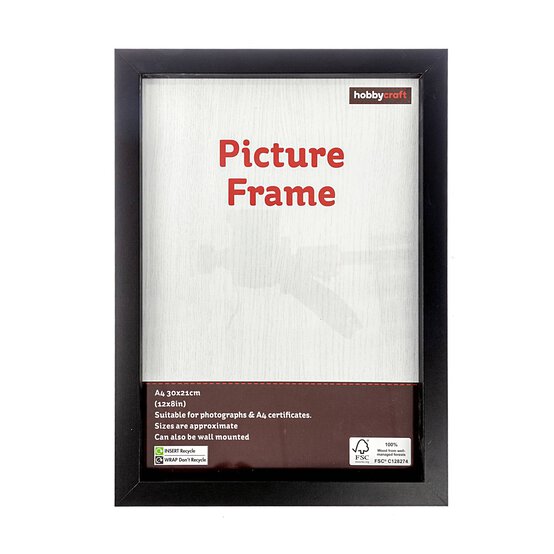 Black Picture Frame A4 image number 3