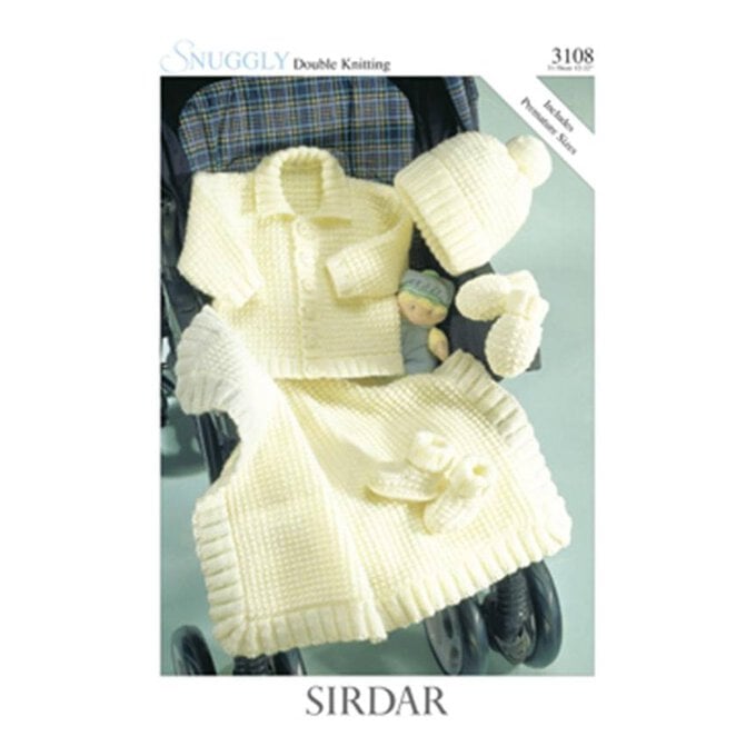 Sirdar Snuggly DK Baby Pattern 3108 image number 1