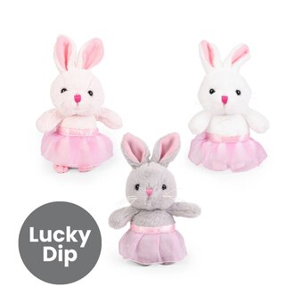 Assorted Living Nature Play Tutu Bunny Plush