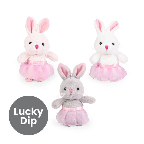 Assorted Living Nature Play Tutu Bunny Plush image number 1