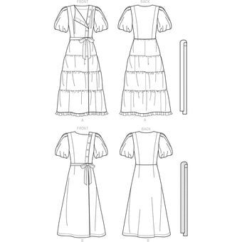 New Look Women’s Dress Sewing Pattern N6694 image number 3