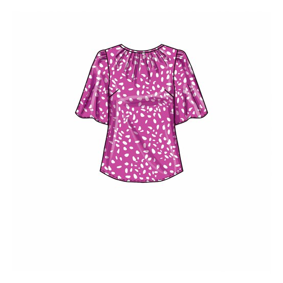 Simplicity Women&rsquo;s Top and Tunic Sewing Pattern S9547 (14-22) image number 4