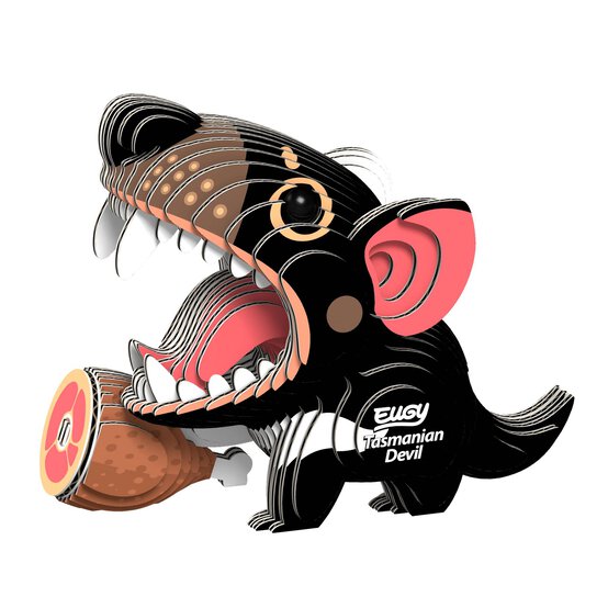 Eugy 3D Tasmanian Devil Model image number 1