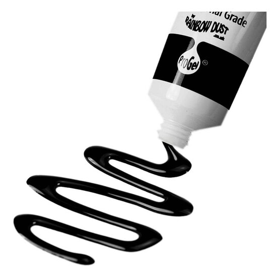 Rainbow Dust Black ProGel Food Colouring 25g image number 2