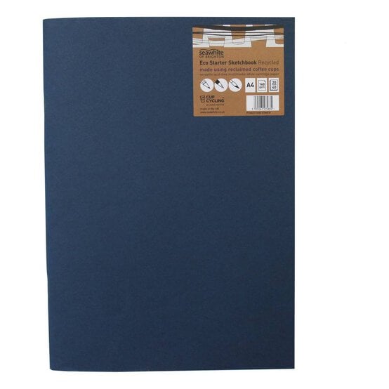 Seawhite Portrait Cupcycling Eco Starter Sketchbook A4