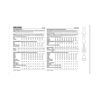 Know Me Women's Dress and Hoodie  Sewing Pattern ME2080 (H5 6-14)
