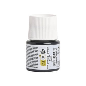 Pebeo Setacolor Extreme Black Leather Paint 45ml image number 3