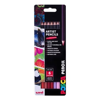 Uni-ball Posca Mystic Artist Pencils 6 Pack
