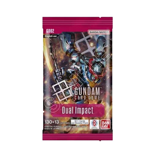 Gundam Card Game Dual Impact Booster Pack image number 1