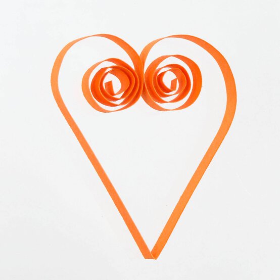 Yellow and Red Quilling Paper Strips 100 Pack image number 3