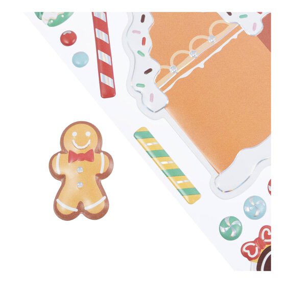 Gingerbread House Pop-Up Stickers image number 3