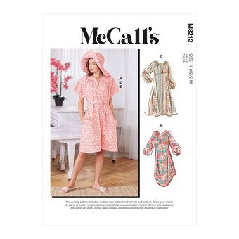 McCall's Women's Dresses Sewing Pattern M8212 (ZZ L-XXL)