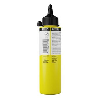 Daler-Rowney System3 Lemon Yellow Fluid Acrylic 250ml (651) image number 2