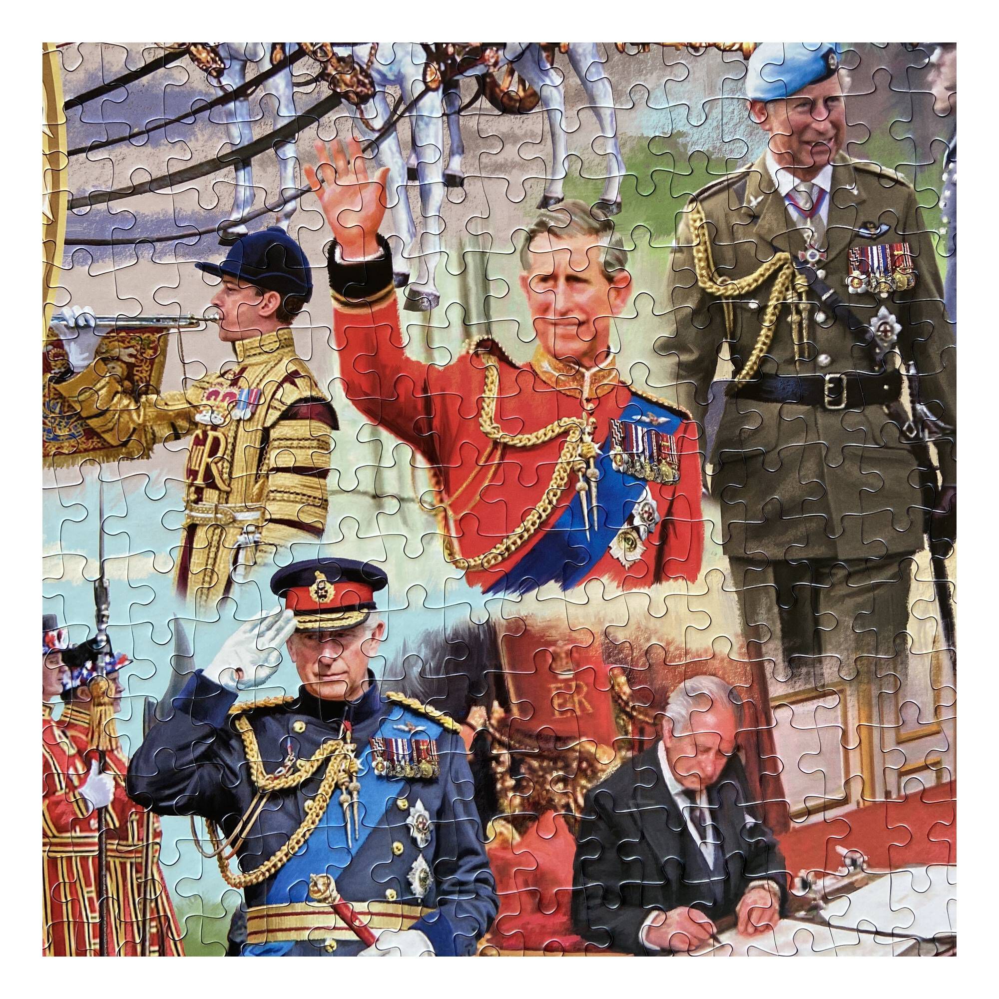 Gibsons Coronation of a King Jigsaw Puzzle 1000 Pieces Hobbycraft