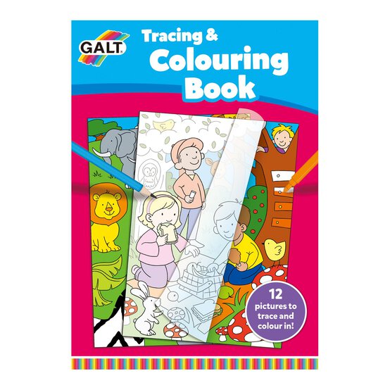 Galt Tracing and Colouring Book image number 1