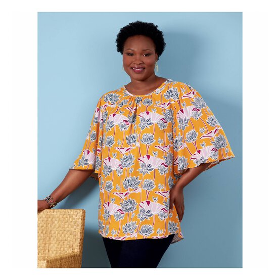 Simplicity Women&rsquo;s Top and Tunic Sewing Pattern S9548 (18-24) image number 6