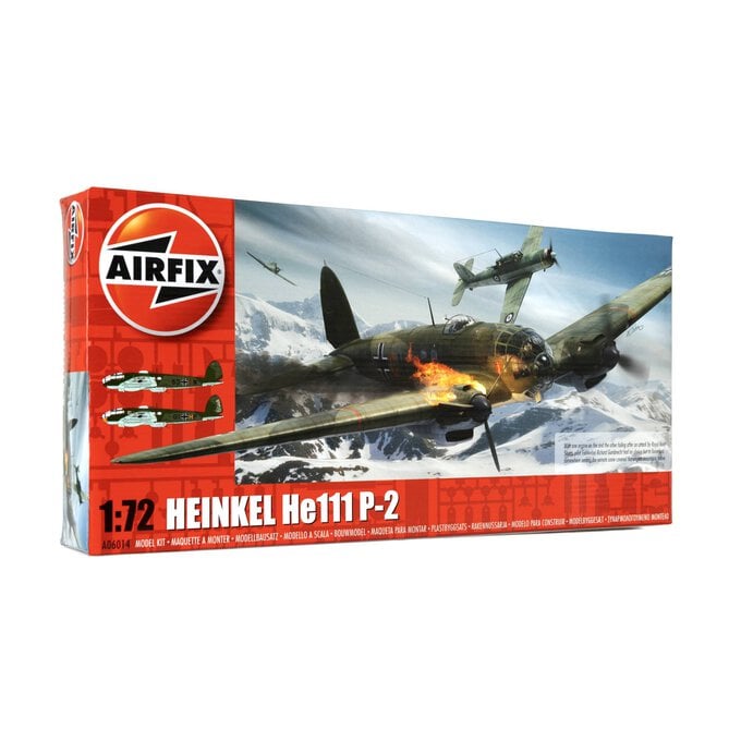 Airfix Heinkel He111 P-2 Model Kit 1:72 image number 1