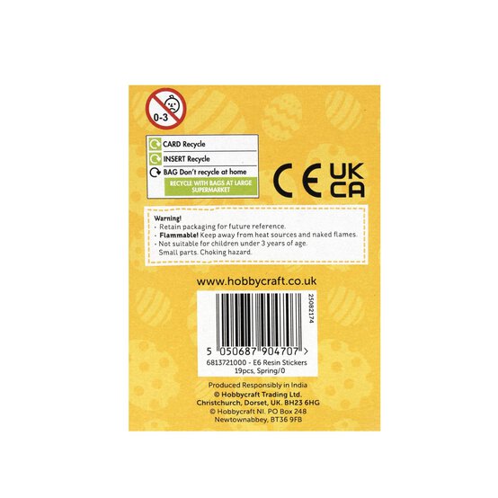 Spring Resin Stickers image number 5