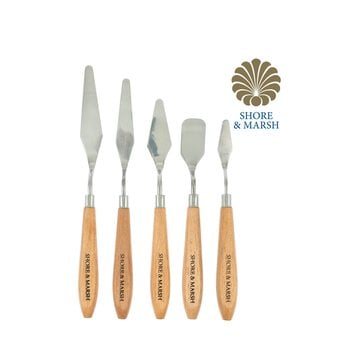 Shore & Marsh Palette Knife Set 5 Pack