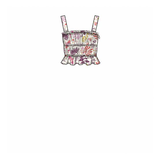 Simplicity Children&rsquo;s Top and Dress Sewing Pattern S9560 (3-6) image number 4