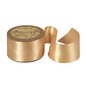 Gold Double-Faced Satin Ribbon 36mm x 5m image number 1