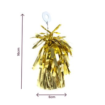 Gold Foil Balloon Weight 170g image number 2