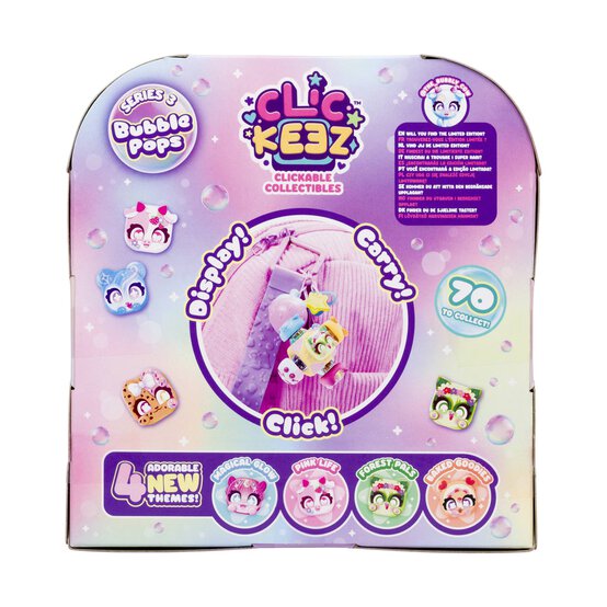 Clickeez Series 3 Bubble Pops Deluxe Keychain  image number 5