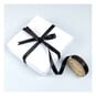 Black Double-Faced Satin Ribbon 12mm x 5m image number 3