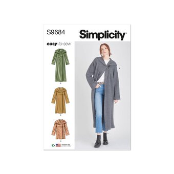 Simplicity Women's Jackets Sewing Pattern S9684 (U5 16-24)