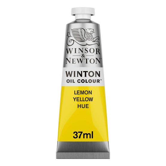 Winsor And Newton Winton Oil Colour 37ml Lemon Yellow Hue image number 1