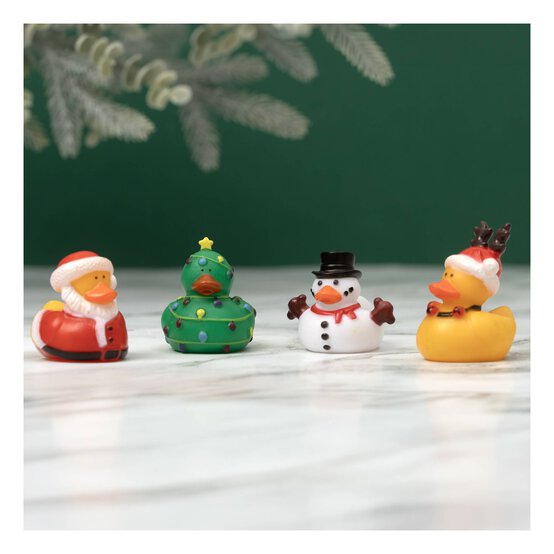 Christmas Ducks 4 Pack image number 1