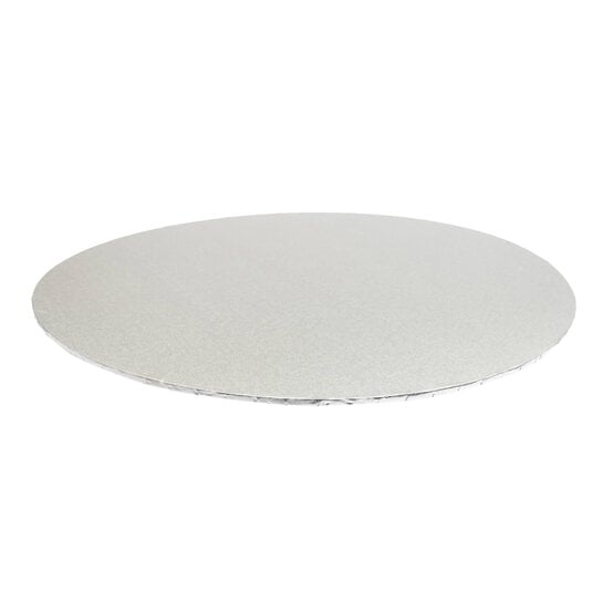 Silver Round Double Thick Card Cake Board 14 Inches image number 2