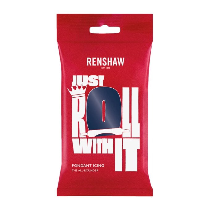 Renshaw Ready To Roll Navy Blue Icing 250g image number 1