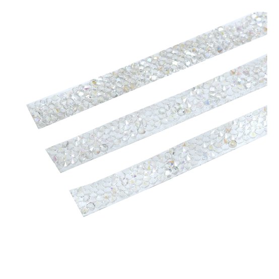 Pearlescent Adhesive Gem Strips 3 Pack image number 2