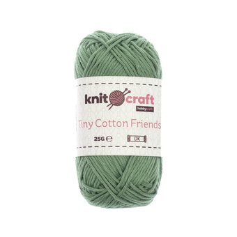 Knitcraft Sage Tiny Cotton Friends Yarn 25g