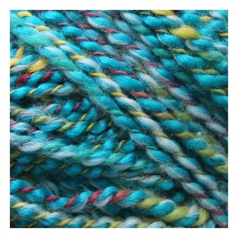 Knitcraft Turquoise Catch a Wave Aran Yarn 50g image number 2