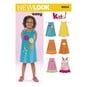 New Look Child's Dress Sewing Pattern 6504 image number 1