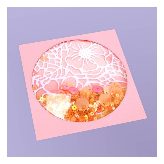 Sizzix Circle Shaker Domes 3.5 Inches 4 Pack image number 6