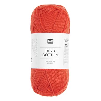 Rico Essentials Strawberry Cotton 4ply 50g