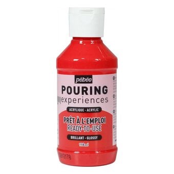 Pebeo Magenta Red Pouring Experiences Acrylic 118ml