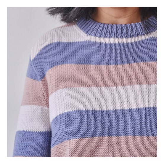 Knitcraft Stripe Jumper Digital Pattern 0347 image number 3