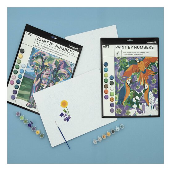 Flower Field Paint by Numbers image number 2