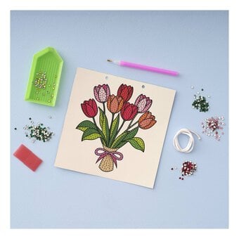 Make Your Own Tulip Gem Art Picture